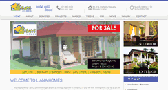 Desktop Screenshot of lianahomes.com